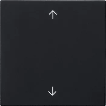 Gira System 3000 tecla de interruptor con símbolos de flecha, negro 5361005