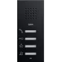 Gira puesto interior de audio 1250005 de superficie System 55 negro