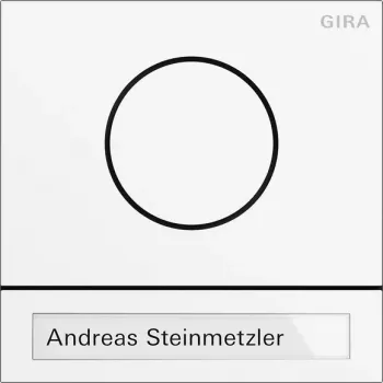Gira System 106 módulo ciego blanco tráfico lacado 5565902