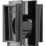 Gira System 55 adaptador de conexión, negro 0013055