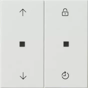 Gira Módulo de control Memory, blanco puro satinado 536303