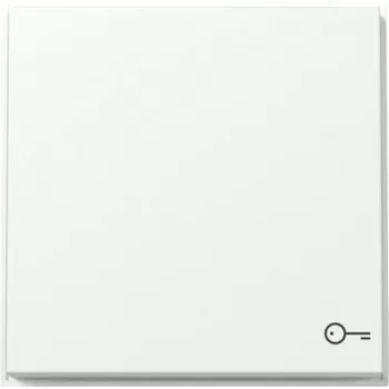 Gira TX44 Tecla con símbolo de puertas, blanco puro satinado 328766