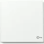 Gira TX44 Tecla con símbolo de puertas, blanco puro satinado 328766