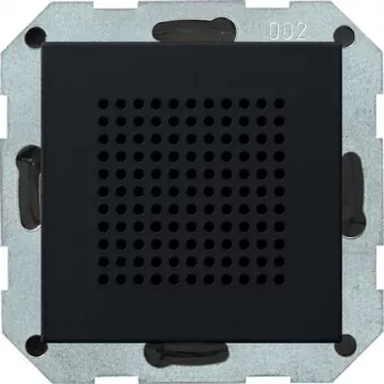 Gira Radio empotrable RDS con altavoz, negro 2282005