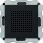 Gira Radio empotrable RDS con altavoz, negro 2282005