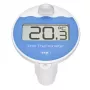 TFA Dostmann 30.3238.06 Sensor de piscina radiofónico, 868 MHz, sensor de temperatura del agua flotante para termómetros de piscina y estaciones meteorológicas