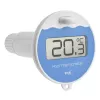 TFA Dostmann 30.3238.06 Sensor de piscina radiofónico, 868 MHz, sensor de temperatura del agua flotante para termómetros de piscina y estaciones meteorológicas