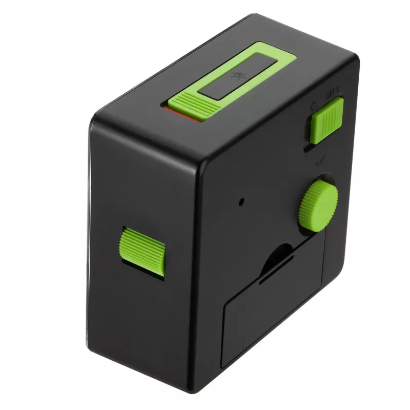 TFA Dostmann 60.1031.01 Despertador de cuarzo negro