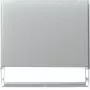Gira TX_44 Tecla de aluminio para pulsador, montaje empotrado 329965