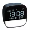 TFA Dostmann 60.2034.06 Despertador de cuarzo azul noche con 2 alarmas