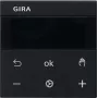 Gira RTR Pantalla negra Termostato de ambiente 5393005