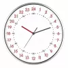 TFA Dostmann 60.3069.02 Reloj de pared de cuarzo 304 mm x 48 mm aluminio
