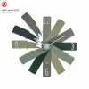 TFA Dostmann 60.3020.04 Reloj de pared de cuarzo 400 mm verde oliva segundero deslizante