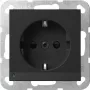 Gira 4170005 Toma de corriente SCHUKO con luz de orientación LED y sensor de luminosidad, System 3000, blanco puro brillante