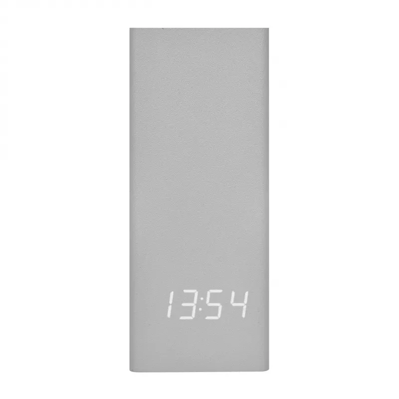 TFA Dostmann 60.2041.15 Reloj de mesa de cuarzo gris amarillo