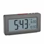 TFA Dostmann 60.2563.10 Despertador radiocontrolado, alarma doble, antracita