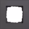 Gira Esprit Marco embellecedor 1 elemento, cristal, negro 0211408