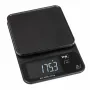 TFA Dostmann COOKIE Báscula de cocina digital, capacidad 5 kg, precisión 1 g, con bol de medición, negra 50.2009.01