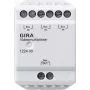 Gira 122400 videomultiplexor para comunicación de puerta, bus de 2 hilos, 4 entradas de cámara, carril DIN, 6 TE
