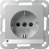 GIRA 417026 toma de corriente SCHUKO con luz LED de orientación, System 55