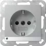 GIRA 417026 toma de corriente SCHUKO con luz LED de orientación, System 55