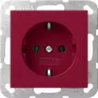 Gira System 55 toma de corriente SCHUKO rojo 4455108