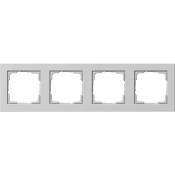 Gira Standard 55 marco embellecedor, 4 elementos, gris 021437