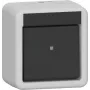 GIRA interruptor de tecla 310230 apagado bipolar WG AP gris (310230)