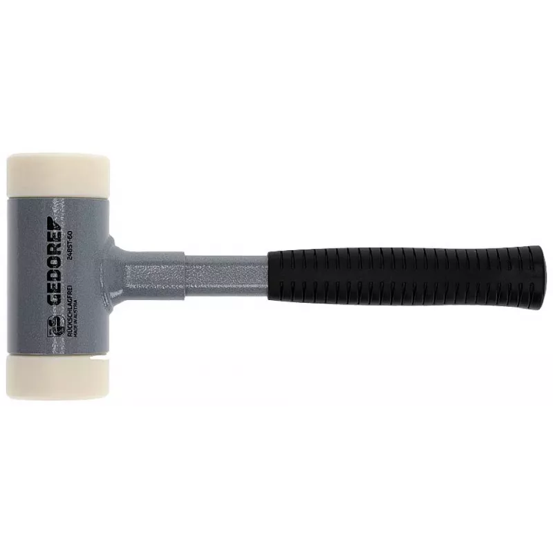 GEDORE 248 ST-60 Martillo de nylon con mango de fresno, cabeza de 60 mm, 335 mm de longitud 8829330
