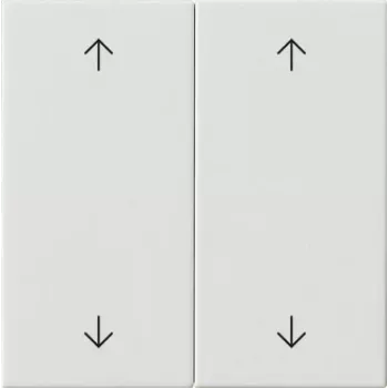 Gira Tecla 2 elementos blanco puro 538703
