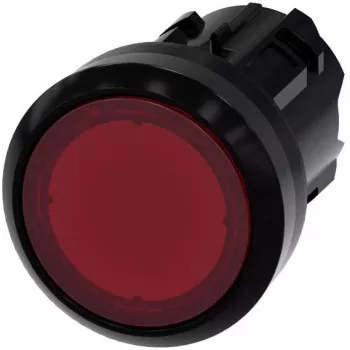 Siemens SIRIUS ACT Accionamiento de pulsador 22mm redondo rojo momentáneo 3SU1001-0AD20-0 3SU10010AD200AA0