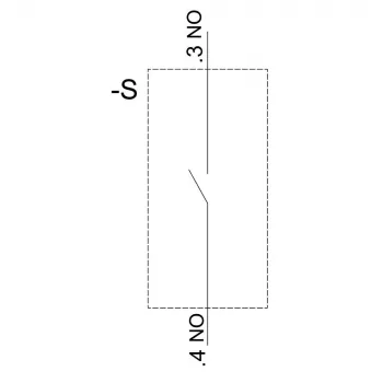 SIEMENS SIRIUS ACT 3SU1400-1AA10-1LA0 módulo de contacto, 1 NO, borne de tornillo, montaje inferior