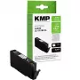 KMP Cartucho de tinta negro compatible para Canon CLI-551 XL BK (alta capacidad, 11 ml, aprox. 500 páginas) 1518,4011