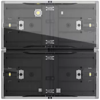 Gira Pulsador 4.70 Comfort 2 módulos One KNX 534200