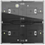 Gira Pulsador 4.70 Comfort 2 módulos One KNX 534200