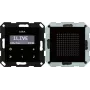 Gira 228005 radio RDS empotrable, aspecto de cristal negro
