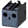 Bloque de contacto auxiliar Siemens SIRIUS 1 NA montaje frontal para contactores 3RT2 y relés 3RH2, bornes de tornillo, aislamiento 690V, 3RH2911-1AA10