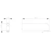 Borne de carril Siemens 3ZY1122-1BA00, 6 uds.