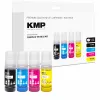 Set de tinta de recarga KMP para Canon GI-55BK/C/M/Y, 4x70 ml pack combinado (negro, cian, magenta, amarillo) 1587,0005