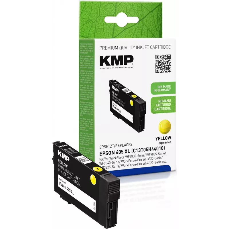 Cartucho de tinta amarillo compatible KMP 1656,4009 para Epson T0714