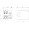 Siemens bloque de contactos auxiliares 3RH2911-1HA20, 2 NA, montaje frontal, bornes de tornillo