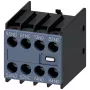 Siemens 3RH2911-1XA31-0MA0 Bloque de contactos auxiliares, 3NO+1NC, montaje frontal, bornes de tornillo