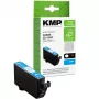 KMP cartucho de tinta cian compatible con Canon CLI-526 C (1513,4003)