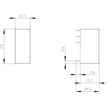 Siemens LZX:RT314024 Relé enchufable 24 V DC 2 CO 8 A