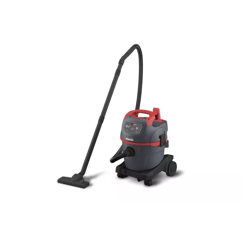 Aspirador en húmedo y seco ELEKTROSTAR Starmix 016221 NSG uClean 1420 HK, 1400 W, 20 L, acero inoxidable