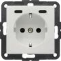 Toma SCHUKO con USB-C PD 20W Berker, S.1, blanco polar brillante 48158989