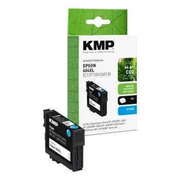 Cartucho de tinta cian compatible KMP para Epson T10H2 (1662,4003)