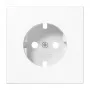 JUNG LS1520PLWW placa central para toma SCHUKO, blanco alpino