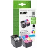 KMP MULTIPACK H135V – pack de 2 cartuchos de tinta negro y tricolor (alternativa a HP 301XL)