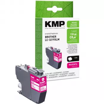 KMP PRINTTECHNIK 1538,4006 cartucho de tinta magenta compatible de alto rendimiento para Canon PIXMA